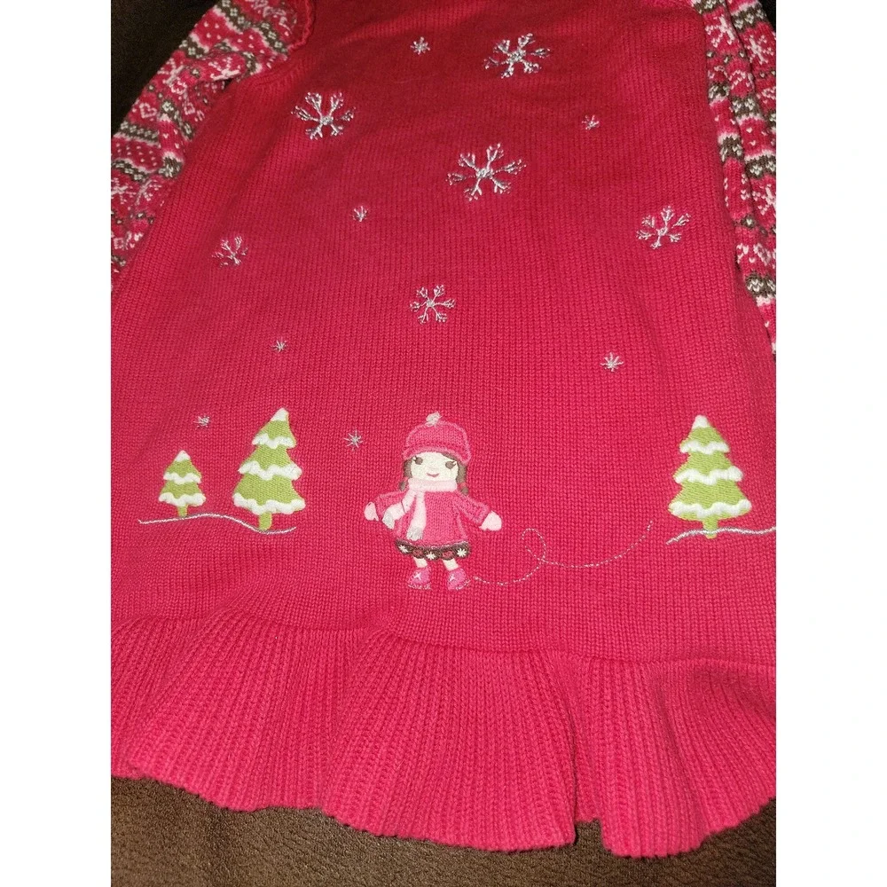Gymboree winter‎ cheer sweater dress size 5t